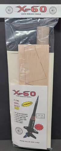 Flying model rocket kit - model,