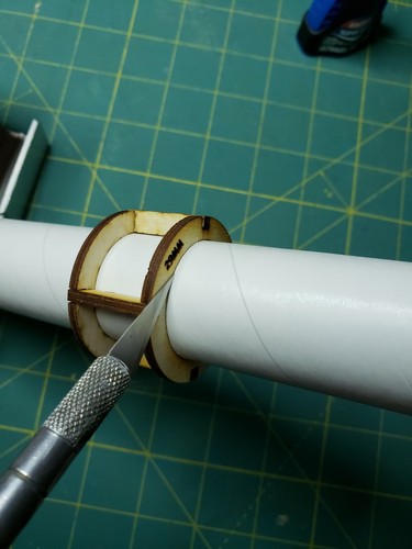 Tube cutting guide - guide, model