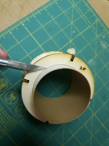 Tube cutting guide - tube, estes